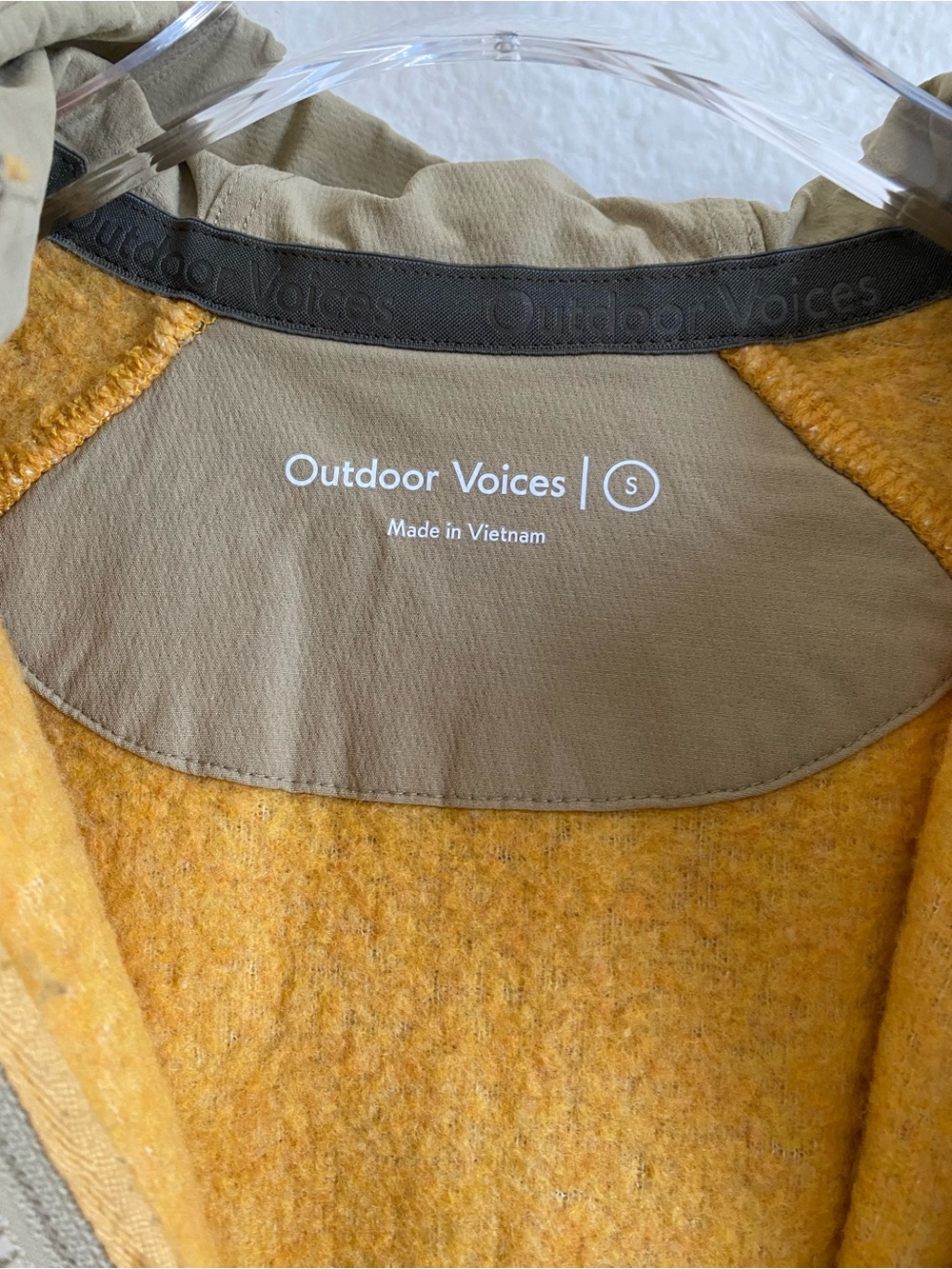 Outdoor Voices Megafleece Wool Half-Zip Hoodie - Picture 3 of 5